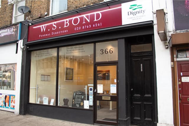 W S Bond Funeral Directors in Shepherd's Bush