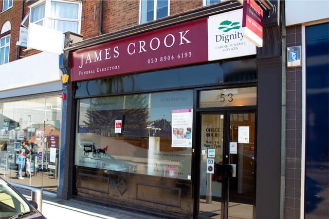 James Crook Funeral Directors in Wembley Park, London.