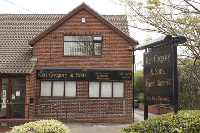 Ken Gregory & Sons Funeral Directors in Berry Hill, Mansfield
