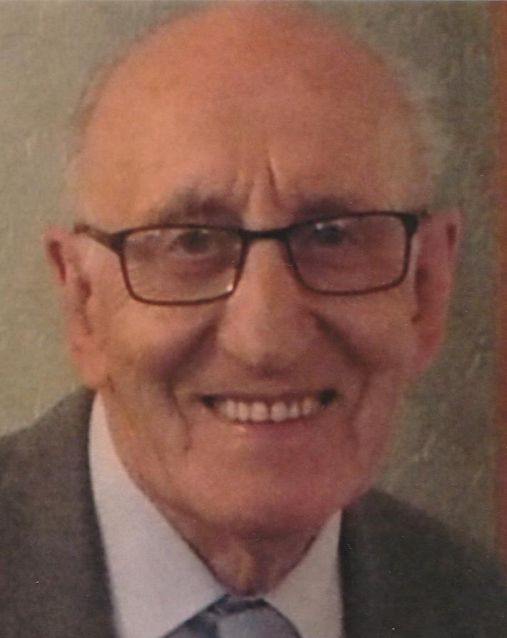 Funeral Notice for Mr David James Stock
