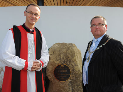 Bishop officially opens Wyre Forest Crematorium
