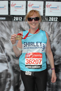 Shirley's marathon success